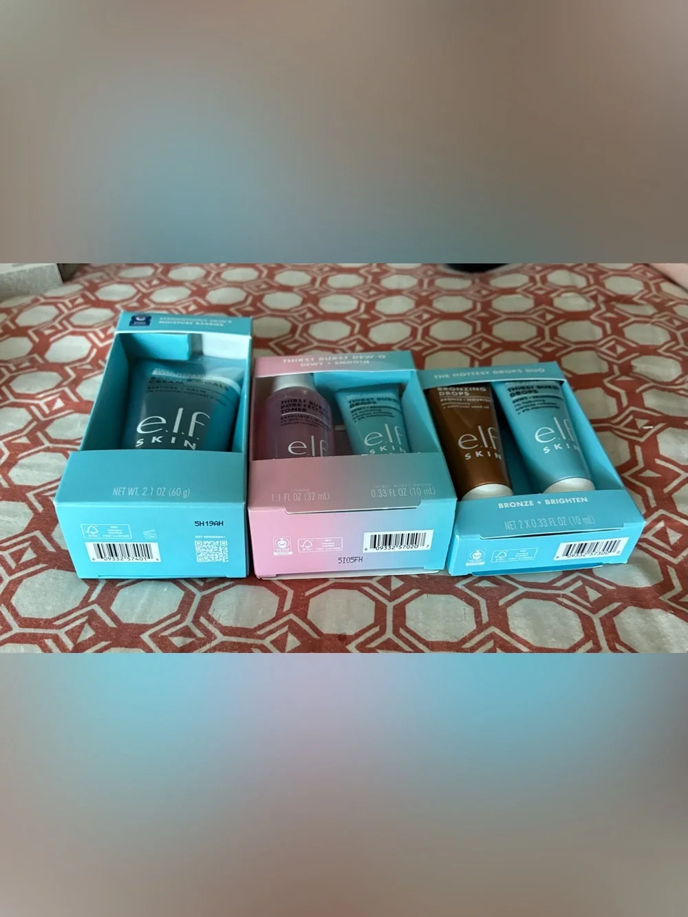 e.l.f. Holy Hydration 3-Piece Skincare Bundle NEW